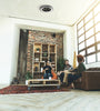 LED Ceiling Fan Light Dimmable Living Room Chandelier Lamp With Remote Control