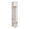 Tall Corner Cabinet Storage Living Room Bedroom Slim Storage Display Cupboard