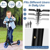 Kids Kick Scooter Foldable Ride On Height Adjustable LED Light-Up Scooter
