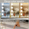 18 LED Hollywood Makeup Mirror Large Vanity Light Mirror 80*60 cm USB Charging