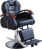Reclining Barber Chair Salon Beauty Shaving Hydraulic Chair with Footrest