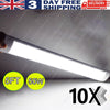 10X 5ft Bright Slimline LED Battern Florescent Tube Light Garage Lamp Cool White