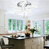 Modern Crystal Chandelier LED Ceiling Light Mini Pendant Light Living Room Epwqo