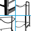 Water Bottle Storage Rack Carbon Steel Water Jug Holder Organizer Garage Ltd Gym