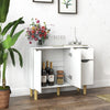 Living Room Sideboard Storage Cabinet with 2 Doors 2 Drawers TV Stand Cabinet