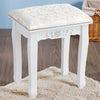Dressing Table Stool Makeup Vanity Chair Soft Seat Bench Velvet Piano Bar Stools