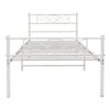 Simple Budget metal bed Single bed Frame w/Mattresses Option Bedroom Furniture