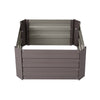 100x100x30cm Vegetables Planter Raised Bed Heavy Duty Metal Garden Deck Reusable