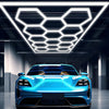 14 x Hexagon LED Lighting Car Detail Home Garage Workshop Retail Lighting Barber