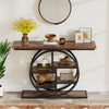 Tribesigns Console Table, 105 cm Industrial 6-Tier Sofa Table Entryway Table
