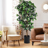 6FT Ficus Tree Artificial Plant Tree Decorative Plant Home Office Decoration