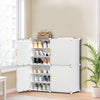Shoe Rack Shoe Storage Cabinet Shelf Unit Dustproof Door Hallway Stand Organiser