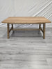 Camden Rustic Oak 4 - 6 Seater Dining Table - Grade A3 - Ref #1091