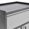 Key Lockable Heavy Duty Metal Workshop Tool Trolley Rolling Storage Tool Cabinet