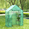 Greenhouse PE Plastic Garden Plants Grow Green House Cover w/ 4 Shelves Outdoor