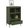Highboard Olive Green 68x39x101.5 Cold-rolled Steel O8C7