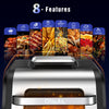 OYAJIA 9L Large Digital 8-in-1 Health Air Fryer Oven XL Multi-Cooker Easy Vovvrb