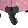 Large Makeup Trolley Case Beauty Vanity Hairdressing Case on Wheels with Drawers