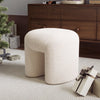 Teddy Plush Ottoman Footstool Pouffe Dressing Table Stool Makeup Seat Bedroom UK