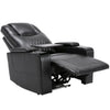 Electric Pu Leather Recliner Chair W/ USB Charge Port Sofa Gaming Home Armchair
