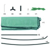 Walk In Greenhouse Heavy Duty Cover Outdoor Plant Flower Grow House w/ PE Cover