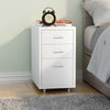 Modern Metal Chest of Drawer Storage Bedside Cabinet Filing Cabinet With Wheels