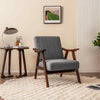 Upholstered Lounge Chair Leisure Chair Modern Accent Chair Fabric w/Cushions