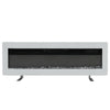 LED Fireplace Media Wall Fire Wall Mounted / Standing Electric Heater 40-100in