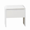 White Corner Dressing Table Makeup Desk Mirror Stool 5 Drawers 3 Mirrors CLIPOP