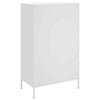 Highboard White 68x39x113 Steel C8U5