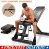 Foldable Weight Bench Adjustable Strength Training Full Body Workout Incline Gym