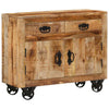 BaraSh Sideboard Storage Cupboard Cabinet Unit,Living Room Bedroom Q0P7