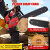 52CC Gas Chainsaw Gasoline Powered Chain Saw 2 Cycle Engine Cutting 20'' Bar