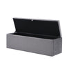 Upholstered Bed, Double Bed 4FT6 with Storage Bench Ottoman Storage Bed Frame