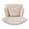 Modern Single Sofa Chair - Beige Solid Wood Leisure Chair High Back Armchair NEW