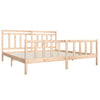 Bed Frame Solid Wood 200x200 U5C8