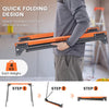 2 Pack Portable Saw Horse Woodworking Folding Saw Horses Work Table 500KG