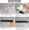 Black Towel Handles Bathroom Hardware Set Matte Black Towel Rack Set Robe Hook