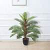 Large Artificial Palm Tree Topiary Potted Plant Green Outdoor Home Office Decor