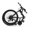 26 in Folding Mountain Bike 21-Speed MTB Bicycle Full Suspension Disc Brake Bike