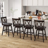 Set of 2 Bar Stool 360 °Swivel Modern Bar stool Adjustable Height Counter Stool