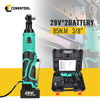 Electric 3/8'' 90° 85Nm Cordless Right Ratchet Angle Wrench Tools+2.5Ah Battery