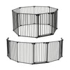 Outdoor Metal Pet Dog Stair Gate Safety Guard Baby Toddler Stair Doorway Cage UK