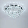 20-100cm Flush Mount Modern Square Ceiling Chandelier Crystal Light Lamp Pendant