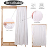 Wooden Clothes Rail Garment Rack Hanging T-Shirt Coat Stand Storage Shelves Home