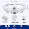 LED Ceiling Fan Light Dimmable Living Room Chandelier Lamp With Remote Atbtwajbu