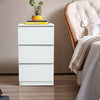 Modern Bedside Table Drawers Cabinet Bedroom Furniture Storage Nightstand Shelf