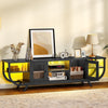 TV Stand Cabinet 160cm LED Storage Unit Industrial Metal Frame Fits 70 Inch TVs