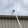 Gutter Vacuum Pole Kit Long Reach Drain Pipe Sucker Hoover Cleaning System 24ft