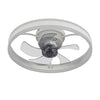LED Ceiling Fan Light Dimmable Living Room Chandelier Lamp With Remote Control